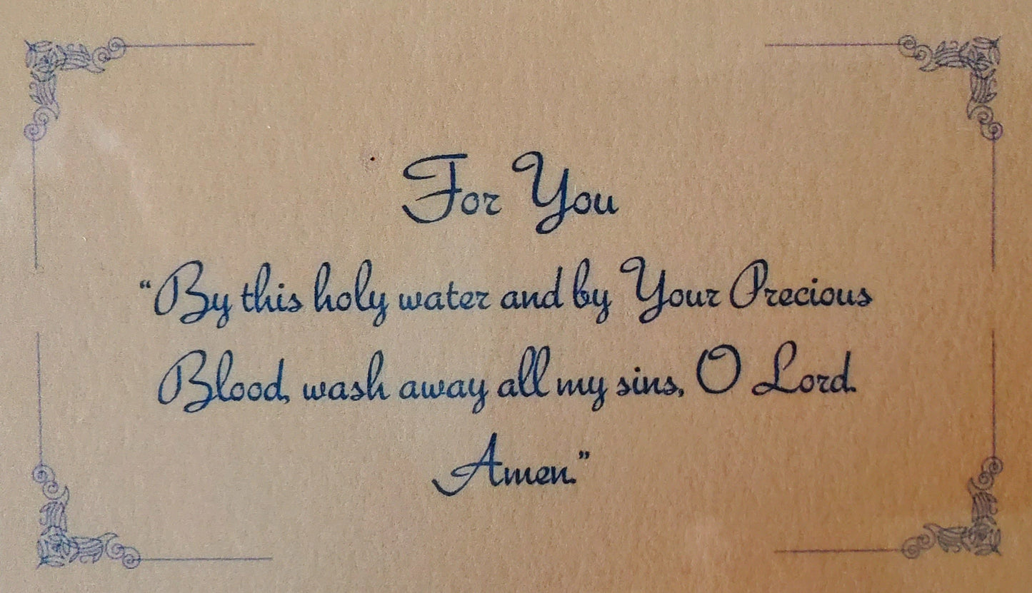 Holy Water Spray Bottle catholic gift Christian present Christmas Confirmation