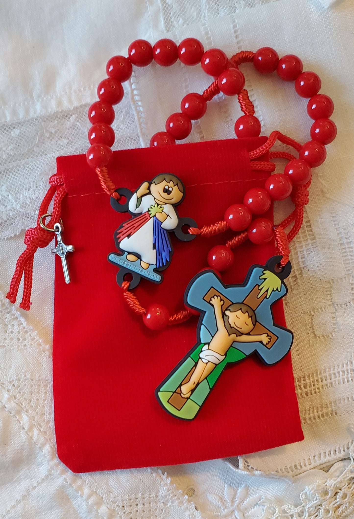 Coffret cadeau du Rosaire de la Divine Miséricorde Tiny Devotions