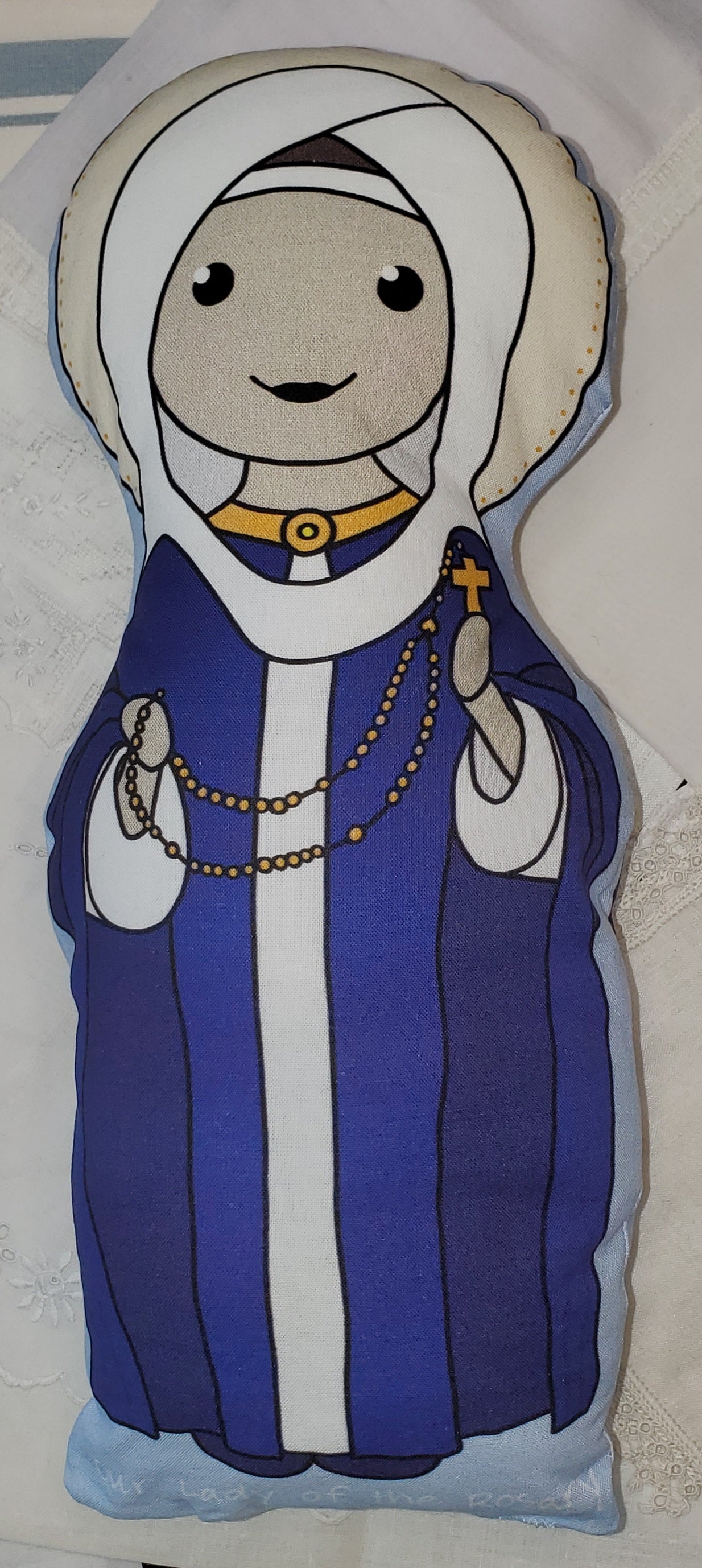 Soft Saint Dolls - Sew a Saint - full size 13", 14" and 15" dolls our Lady Jesus of Divine Mercy Saint Pope John Paul II quiet toy for kid