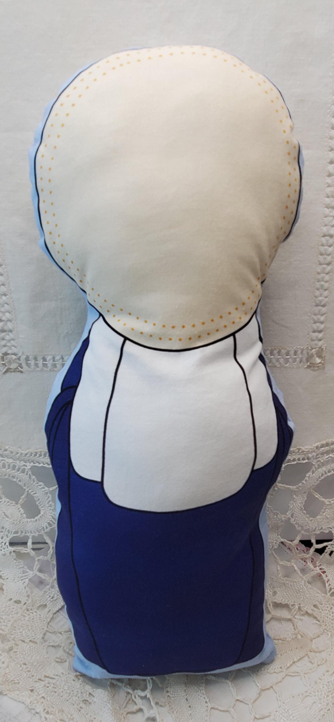 Handmade Saint Doll: Our Lady, Jesus, Pope John Paul II - Quiet Toy
