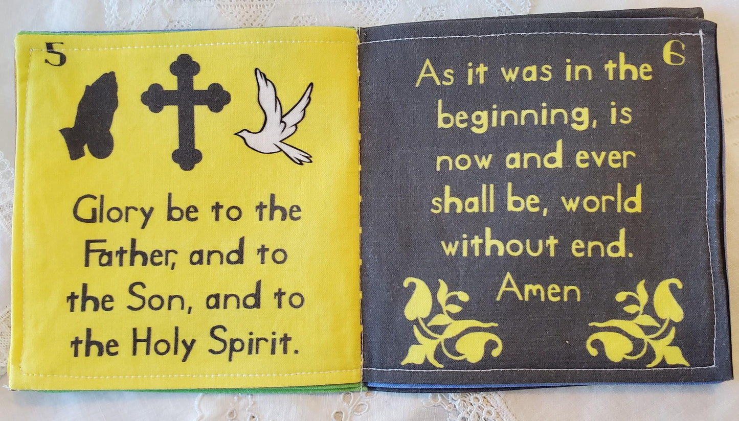 Little Prayers Soft Book: Cotton Quiet Toy for Toddlers