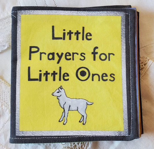 Little Prayers Soft Book: Cotton Quiet Toy for Toddlers