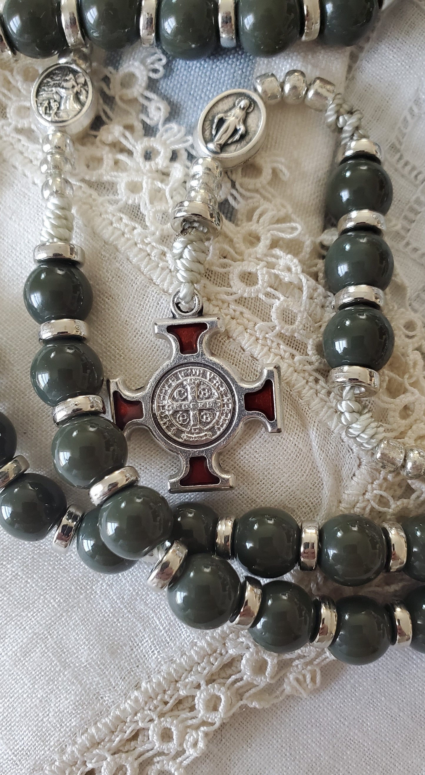 Hand Knotted All Protections Rosary