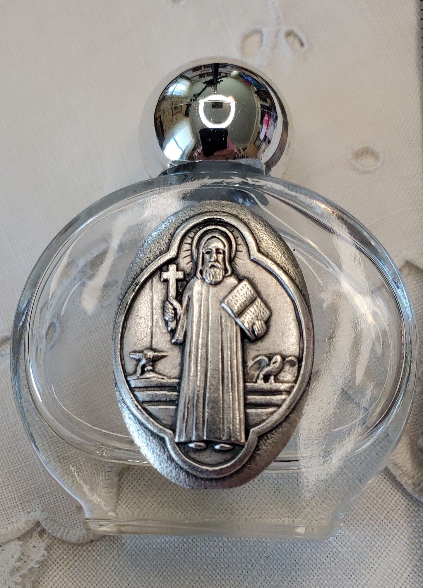 Saint Benedict Holy water gift Set Catholic gift Confirmation first Communion 1st Communion Baptism Wedding Christmas Present